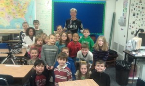 Kathy Roche-Wallace at Wattles Elementary School