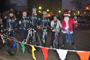 WSI lead out team decked in holiday spirit (photo courtesy of Worthington Photography)