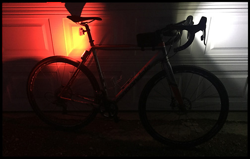 Cross Bike Ready for 100+ Miles, 2am