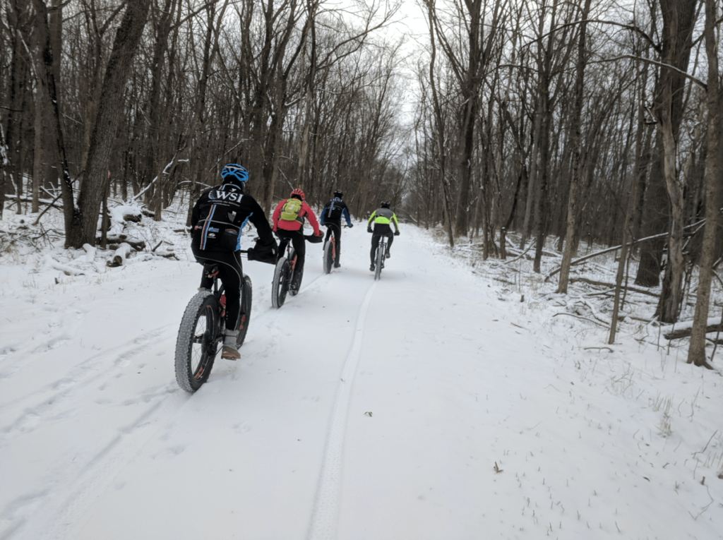 WSI Cycling Riders at Fort Custer